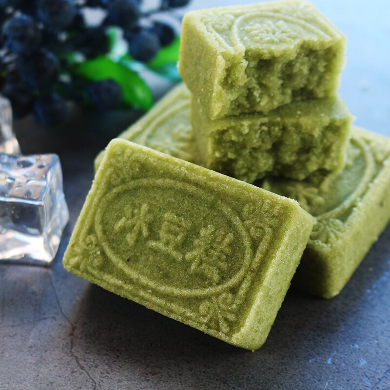 东北特产绿豆糕冰豆糕点派零食品冰豆糕散装早餐小吃一份3斤原味参数