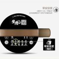 美的(Midea) 豆浆机 DJ13B-HPR1 HP13R11生磨豆浆机时间温度预约显示