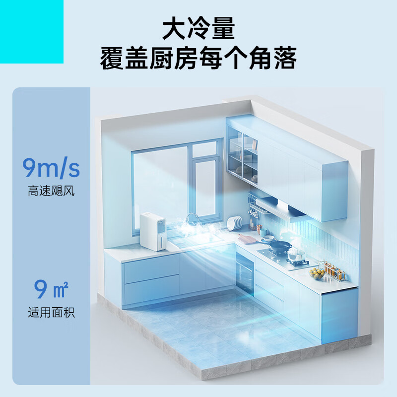 蓝宝(BLAUPUNKT) BP-X5 水冷厨房扇 电风扇 台立式高清大图