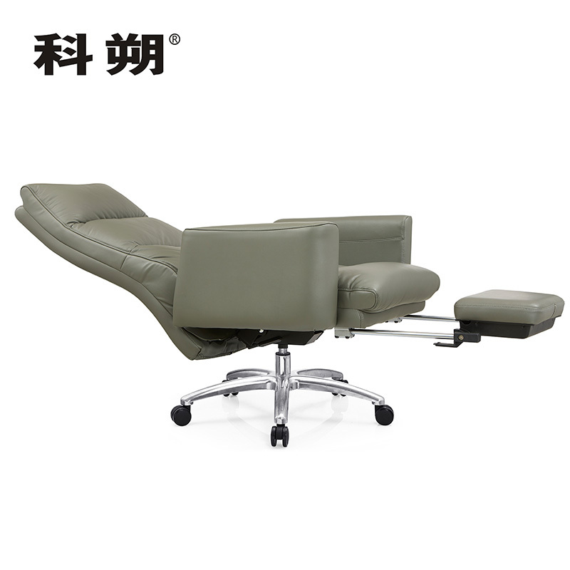 科朔 办公椅电脑椅 牛皮椅 升降转椅皮椅 KS-A2066牛皮