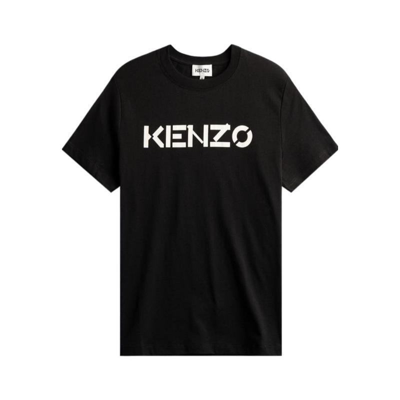 高田贤三(Kenzo)纯棉圆领短袖logo印花T恤女款运动卫衣