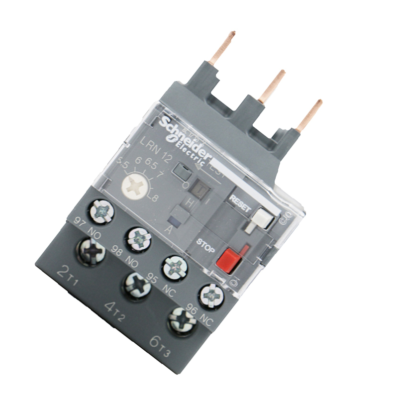 施耐德电气 LRN 电热式 LC1-N09N38 过载继电器 LRN12N 5.5-8A