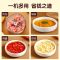 黄色 志高辅食机婴儿多功能一体家用料理小型打水果泥非蒸煮宝宝米糊机