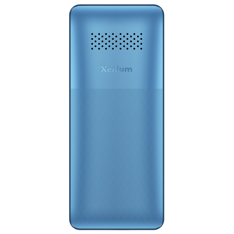 Philips/飞利浦 E107 宝石蓝 直板手机 老人手机大字大声超长待机 老年机 移动联通 商务备用手机 飞利浦e107