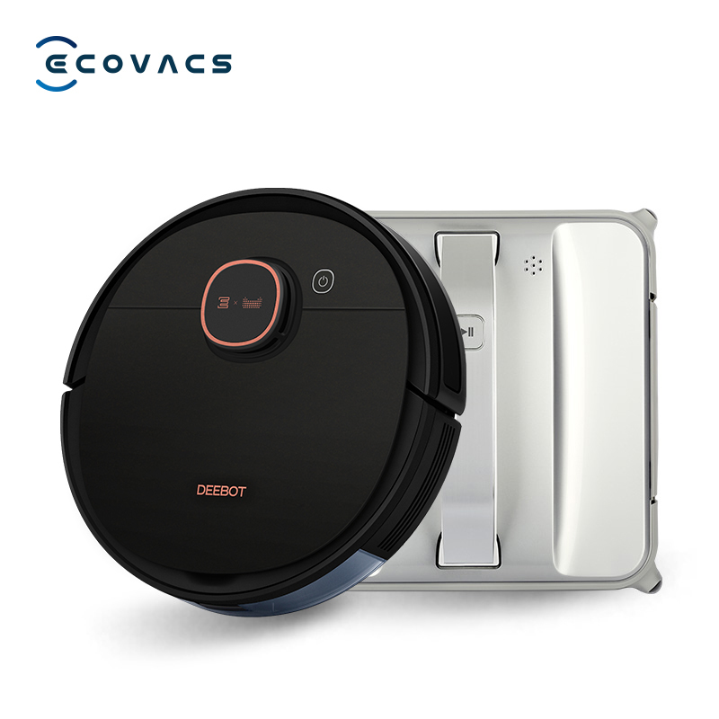 科沃斯(Ecovacs)扫地机器人地宝T5 Max+W83S窗宝套餐 家用吸尘器 扫擦搭档