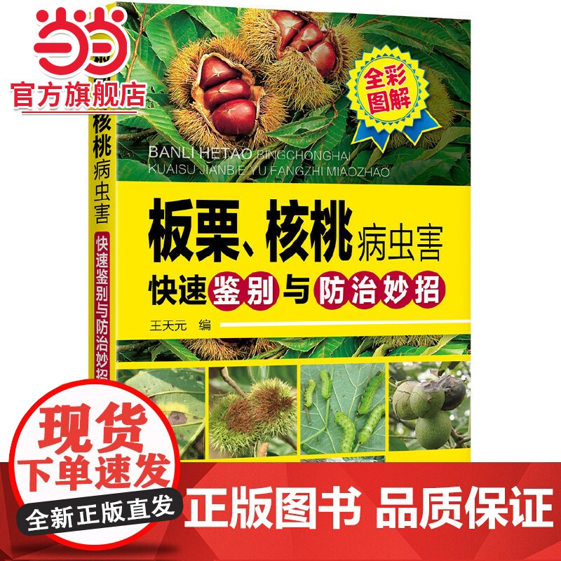 板栗、核桃病虫害快速鉴别与防治妙招 王天元 化学工业出版社 正版书籍高清大图