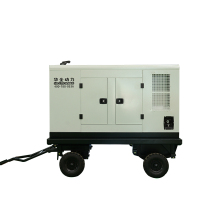 华全(Huaquan)50kw柴油发电机组 移动静音式电站拖车 道路施工专用发电设备 山东潍坊50千瓦小型三相柴油发电机
