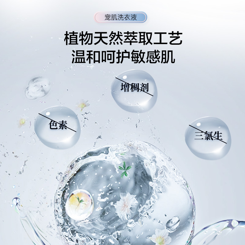 Panasonic松下 内衣洗衣液洁净抑菌去血渍洗衣魔球伴侣N-AZ01JX高清大图