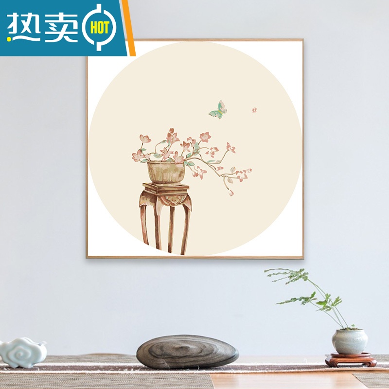 敬平[新式中国风] 数字油画diy填充水油彩手工绘画画上涂色装饰丙烯装饰画高清大图