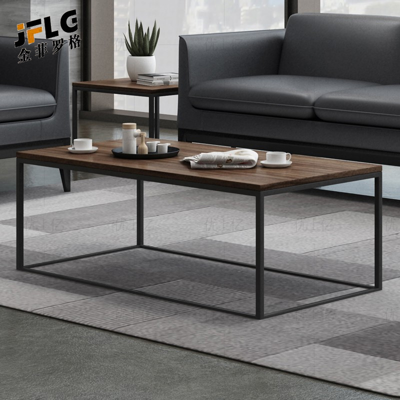 金菲罗格办公商务沙发茶几组合高清大图