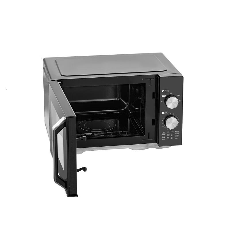 美的变频微波炉23L 五档火力800w大火力双旋钮操作平板加热易清洁M23K2[ZMD安心系列]高清大图