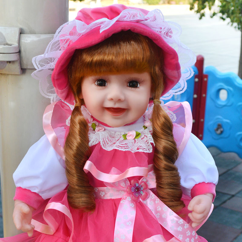 会说话洋娃娃对话女孩电动玩具礼物布娃娃仿真会说话的娃娃|1018安安