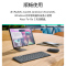罗技Keys-To-Go 2无线蓝牙纤薄键盘小巧iPad平板MAC电脑便携式