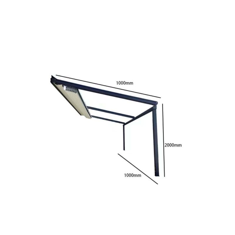 本泽尼 折叠雨棚 HTYFN-YP10 1000*1000*2000mm 平方米高清大图