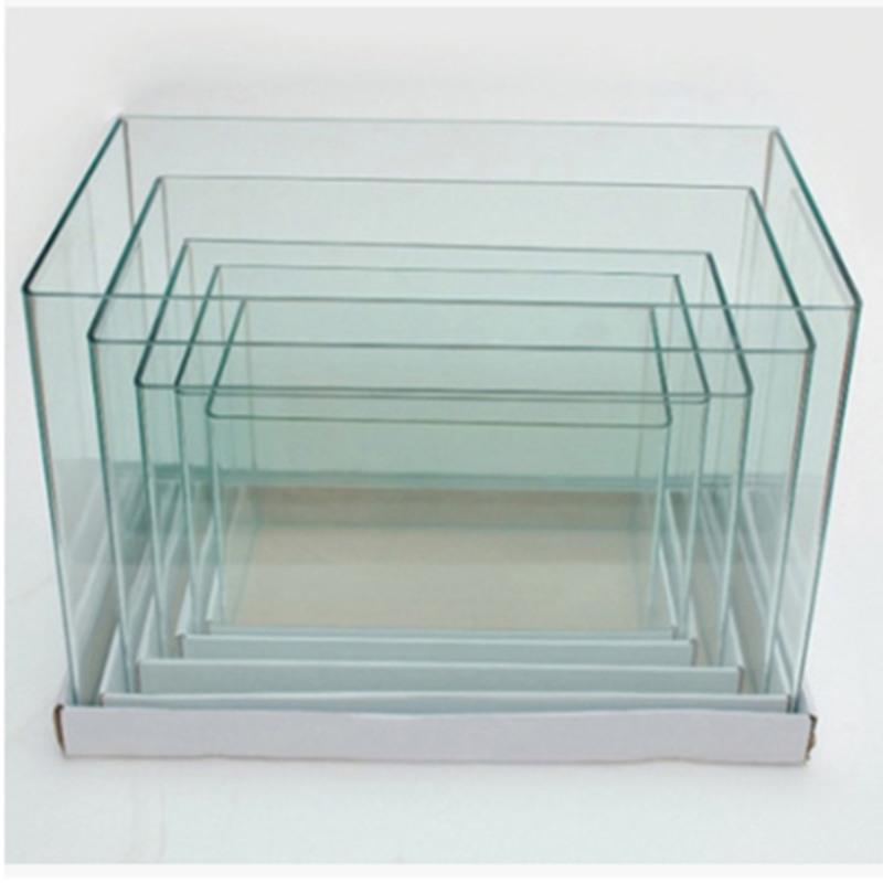 鱼缸水族箱方形透明热弯玻璃金鱼缸水族箱草缸龟缸创意生态缸空缸无
