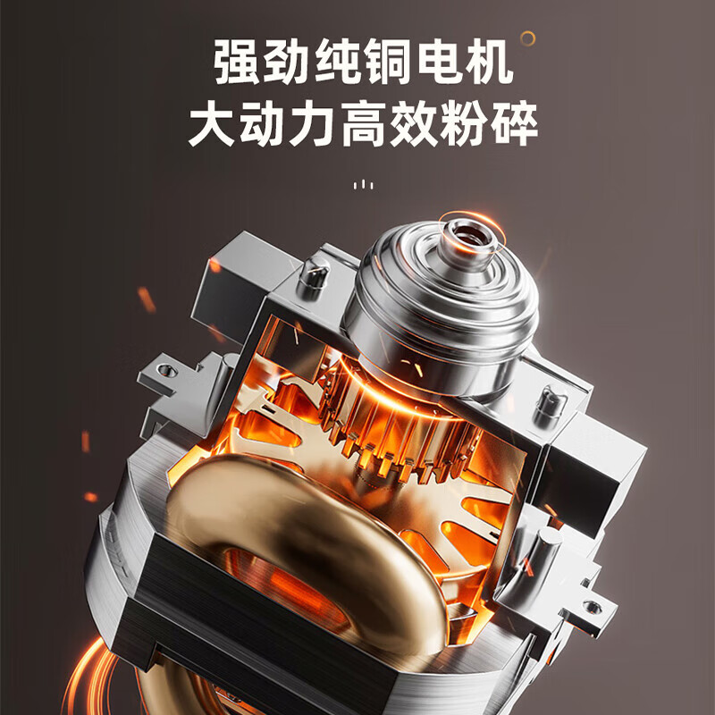 小熊豆浆机家用全自动多功能米糊破壁机免过滤煮高清大图