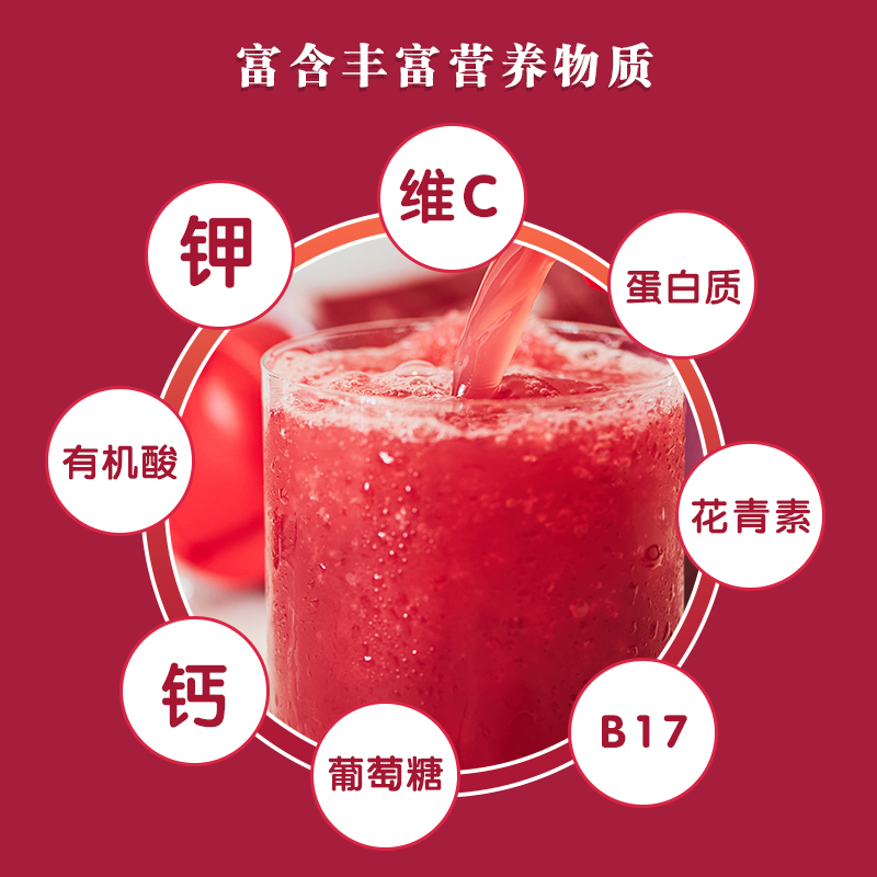 陶奉源冰鲜生榨杨梅汁直饮960ml*6原汁鲜榨