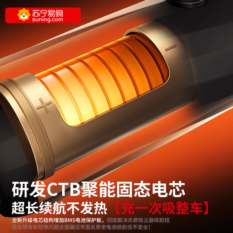 车载吸尘器大吸力超强无线车用小型手持式汽车内家用两用大功率高清大图