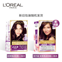 欧莱雅(LOREAL)卓韵霜特润双支膏染发 #3.16深红褐棕色(染发膏染发剂可分次补染遮白盖白 男女通用)