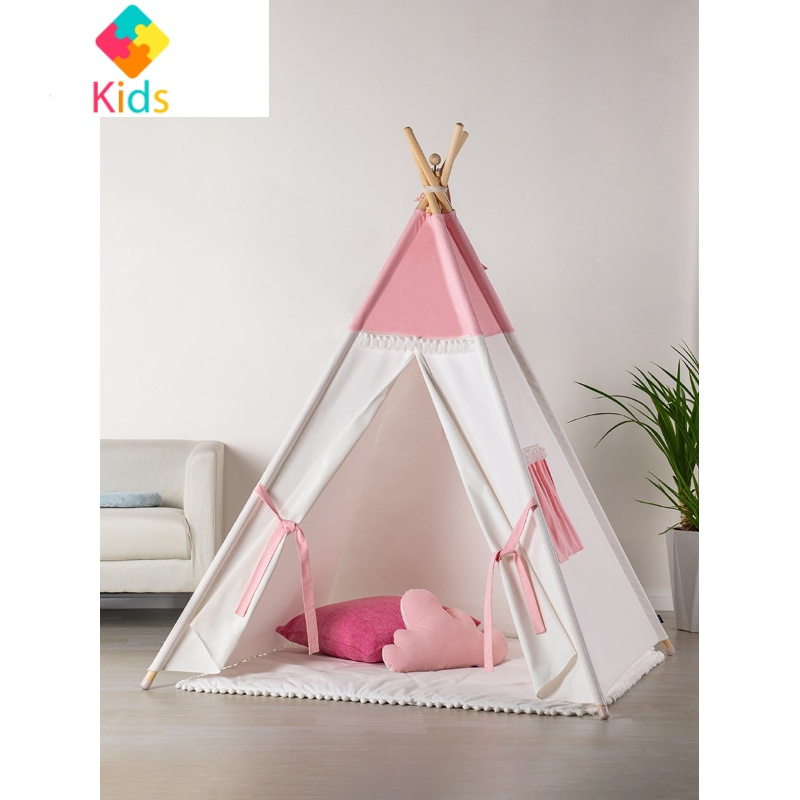 儿童帐篷室内游戏屋家用宝宝玩具屋印第安公主女孩男孩礼物真智力流星