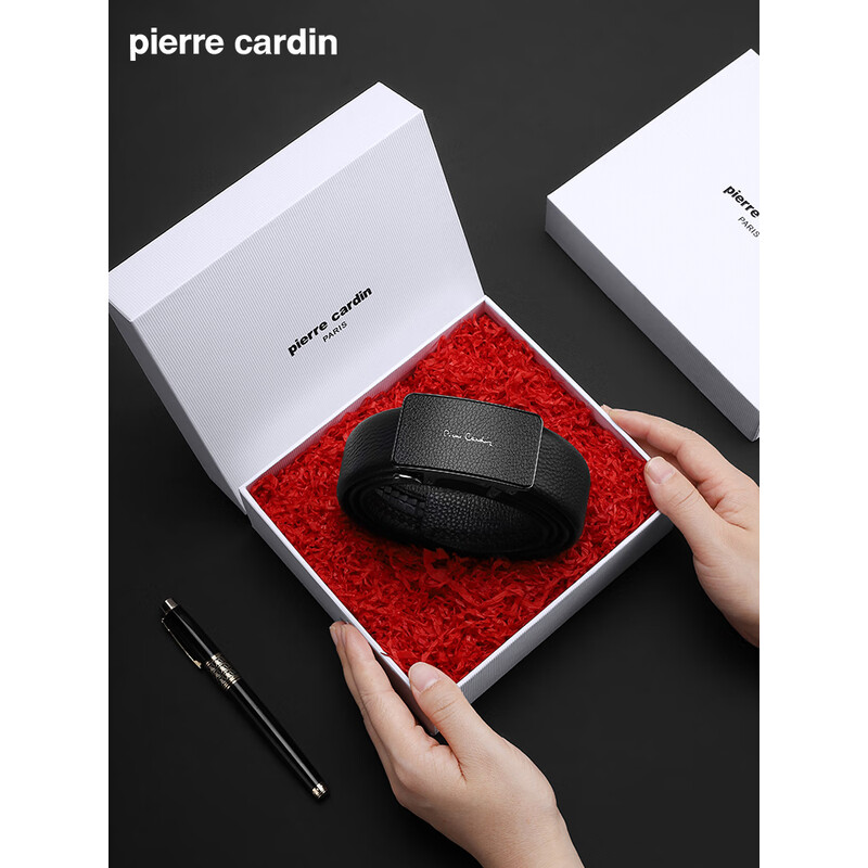 皮尔卡丹(pierre cardin)新款休闲男式自动扣皮带J2N826Z-1081102A3高清大图