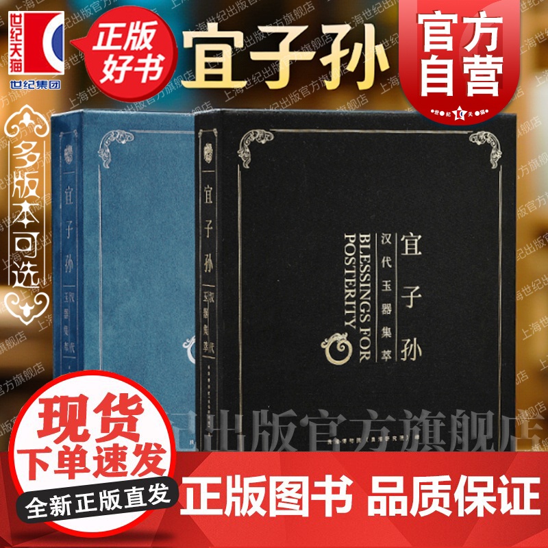 [多版本任选 附赠配套明信片]宜子孙:汉代玉器集萃 良渚博物院编玉器大展同名展览图录上海书画出版社汉代玉器全脉络高清大图