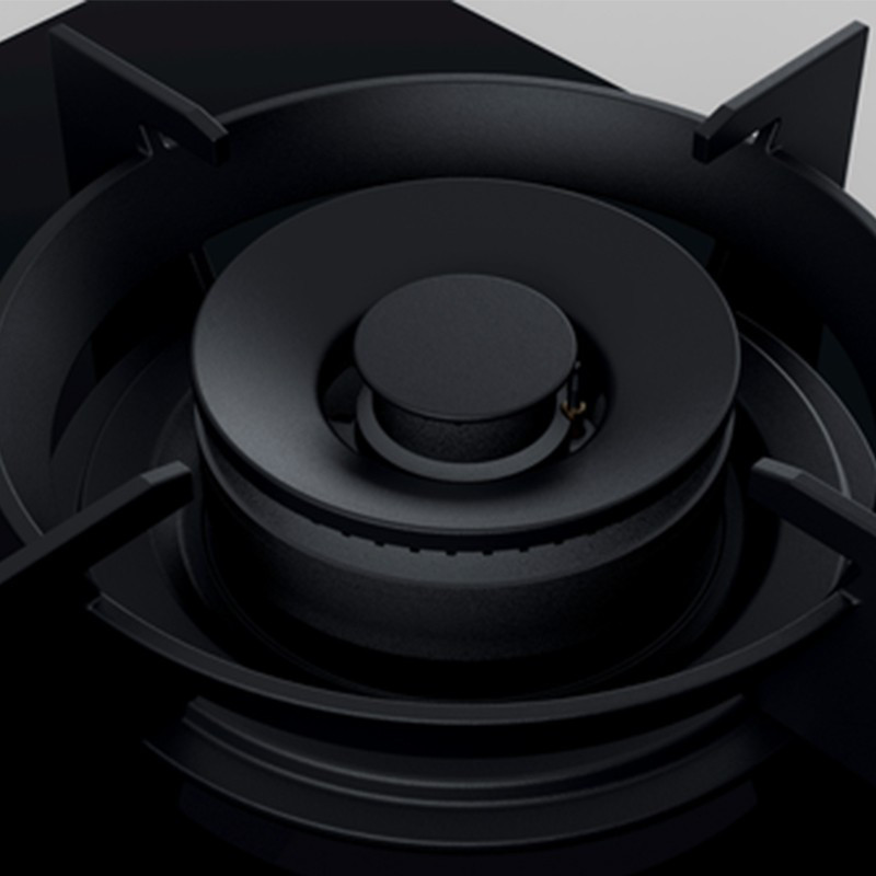 西门子 ER8PR231MP 嵌入式燃气灶具 烟灶联动 钢化玻璃 5.2KW大火力 天然气蒸饭柜高清大图