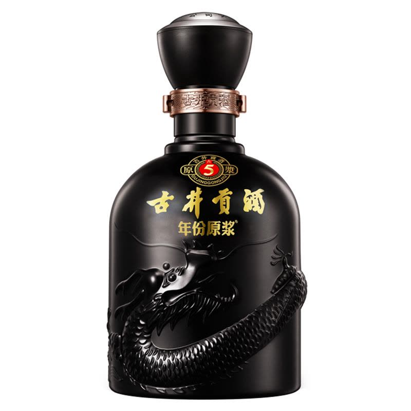 古井贡牌古井贡酒年份原浆古5 45度500ml 单瓶装浓香型白酒(新老包装