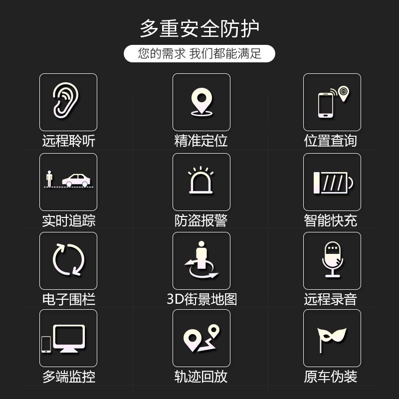 手机定追踪器汽车充隐形车载高伪装gps防出轨定位跟踪器迷你微型