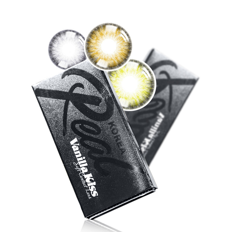 年抛1片装 混血感 美瞳 彩色隐形眼镜 小大直径 韩国进口 hema材质