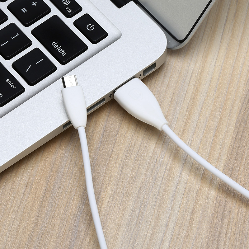 倍思(Baseus)安卓数据线 MICRO USB 2. 0快充 华为 三星 小米 OPPO 魅族电源线等 1m 白色
