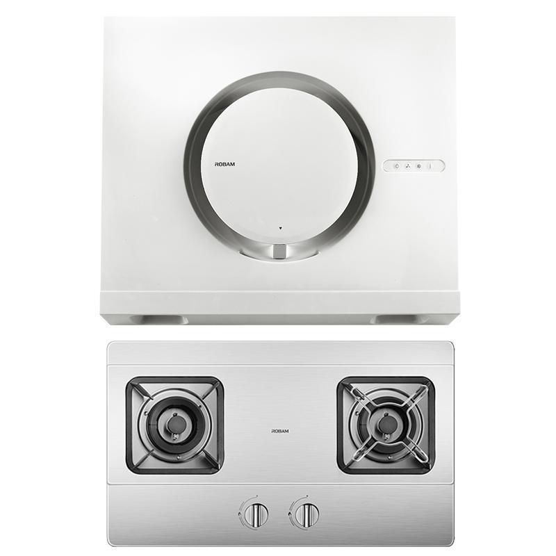 老板(ROBAM)侧吸式经典大吸力油烟机燃气灶烟灶套餐CXW-200-5360+32G5 天然气/液化气