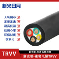 新光日月橡套弹性体电缆TRVV/（3芯）6平方/每米 黑色 TRVV/（3芯）6平方/每米