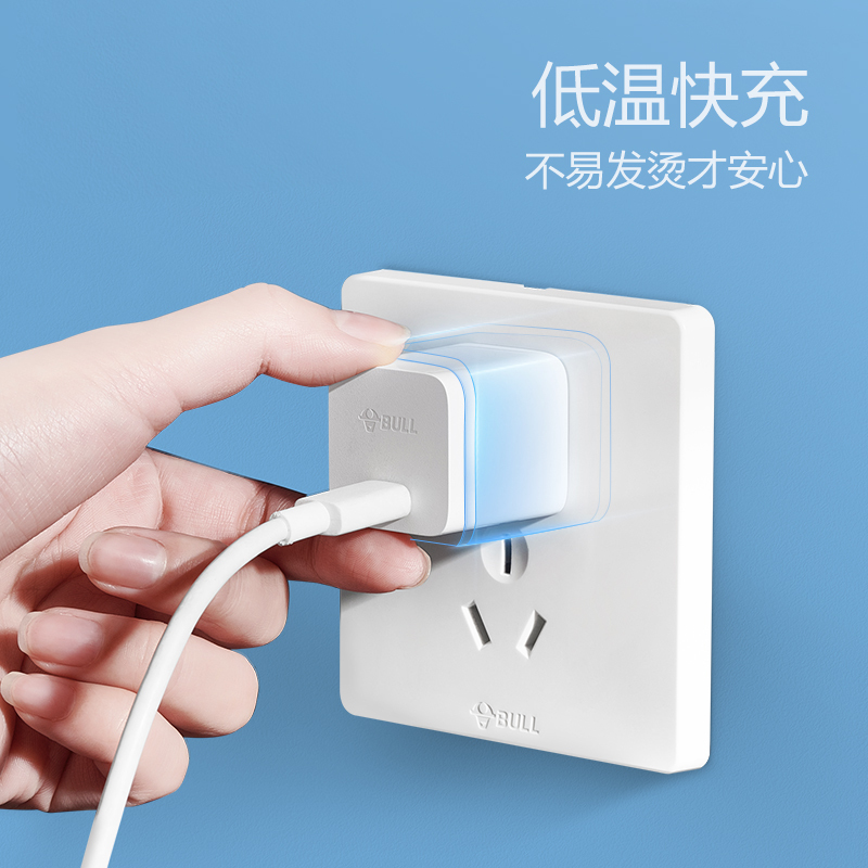 公牛苹果13充电器iPhone13Promax充电头12pd快充插头20W正品Pro通用11闪充xipad手机Typec