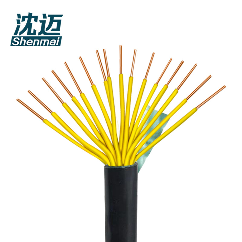 沈迈 铜芯铠装电缆 ZR-KVV22-450/750V-16*2.5平方 /米高清大图
