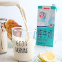 进口牛奶 德国原装进口 牧牌MUH 甘蒂牧场脱脂 纯牛奶1L*2盒