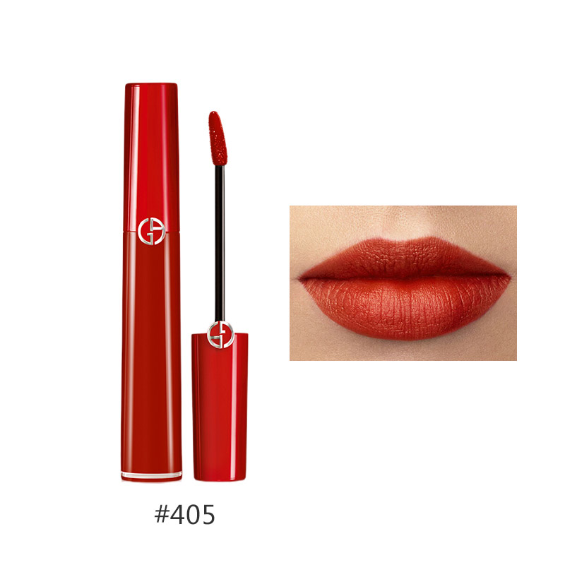 armani/阿玛尼红管唇釉番茄色丝绒哑光口红6.5ml
