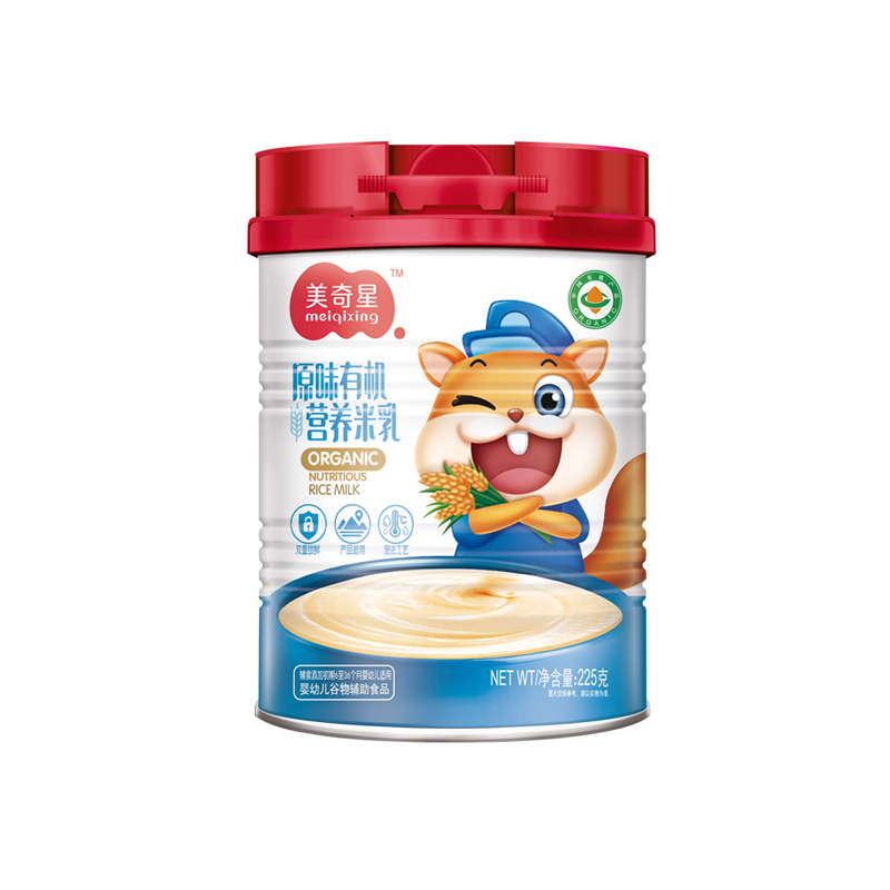 美奇星225g原味有机营养米乳米粉米糊