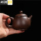 三维工匠紫砂壶半手工茶壶西施壶过滤小泡茶壶功夫茶壶陶瓷茶具茶道140 紫色