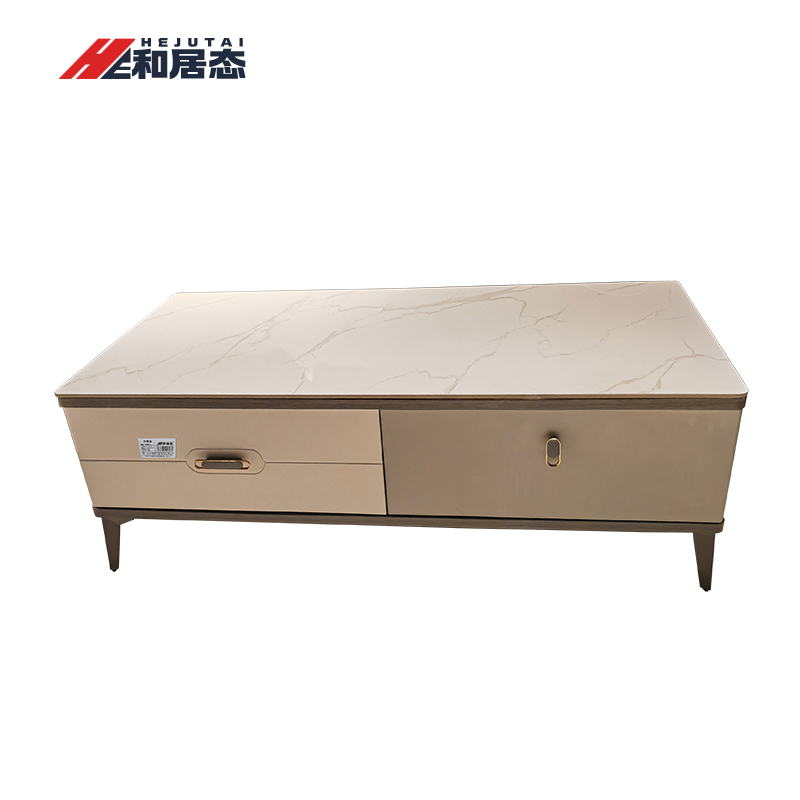 和居态 石面茶几 HJT-CG01 个高清大图