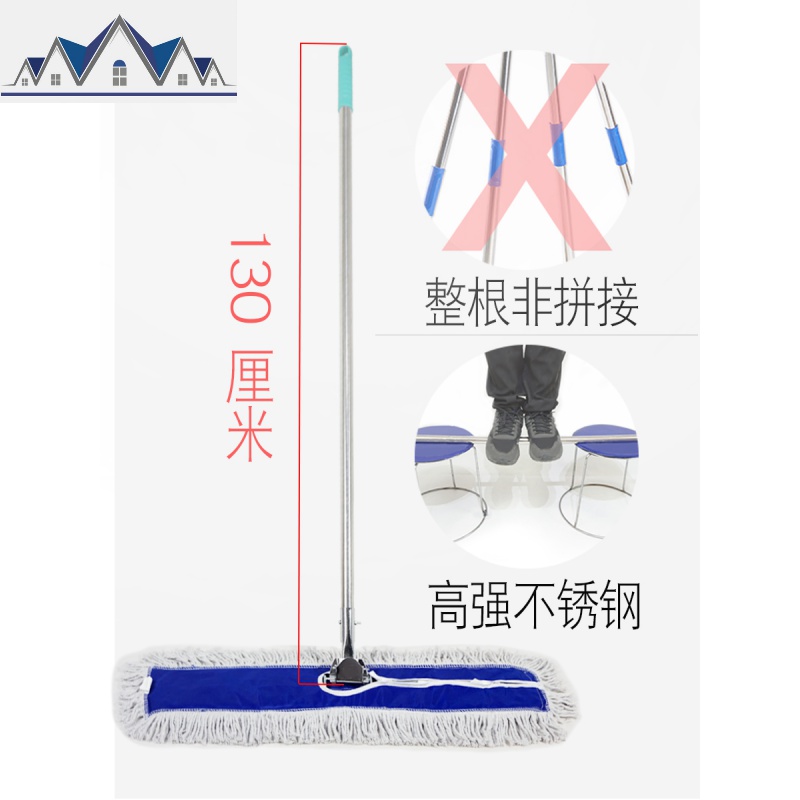 省力拖把家用平板尘推擦地瓷砖地懒人一拖净地拖旋转吸水干湿两用 三维工匠高清大图