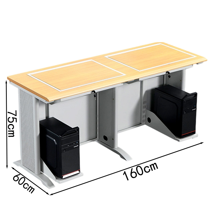 指臣翻转电脑桌160*60*75cm张高清大图