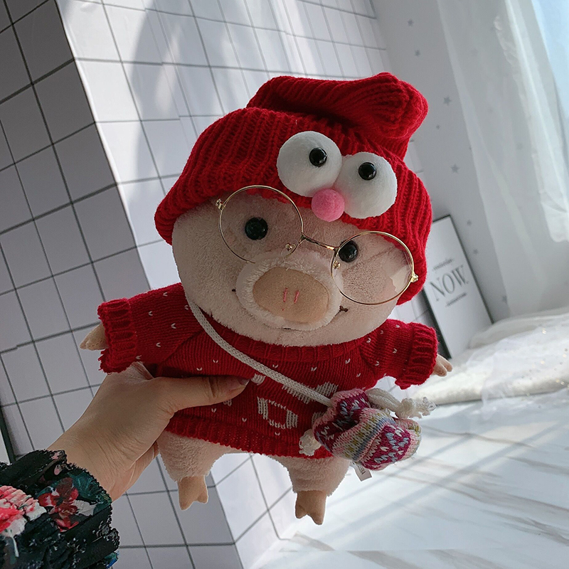 2020热卖抖音网红猪小屁超萌小猪公仔少女心呆娃娃