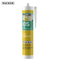 瓦克(WACKER)OS结构胶建筑密封胶门窗装配玻璃胶中性室内外耐候硅胶 亮黑色 一瓶