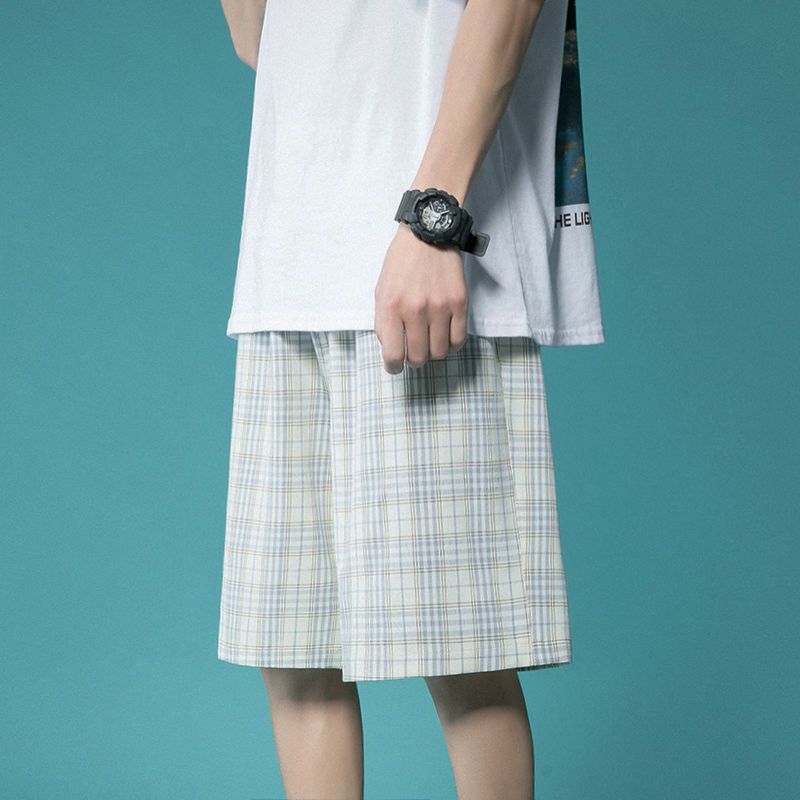 森马集团旗下GleMall夏季运动短裤男五分裤宽松沙滩裤潮牌大裤衩