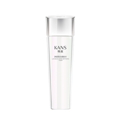 韩束(Kans)净透亮肤白柔肤水120ml 透亮皙白爽肤水保湿凝润学生男女各种肤质通用