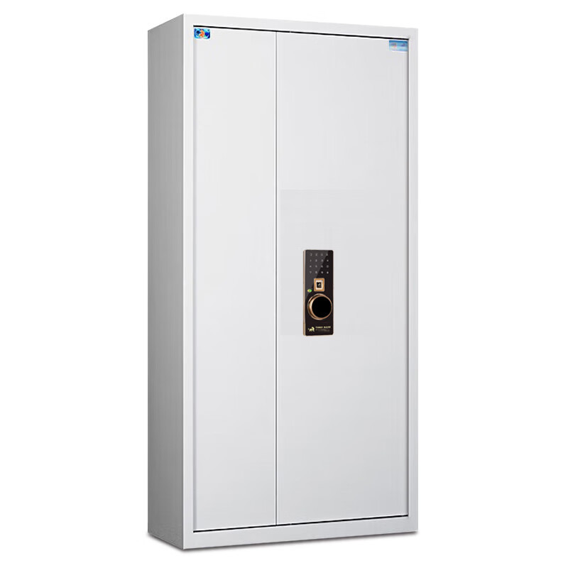 虎牌 保密柜 办公资料财务档案文件柜办公室带抽屉铁皮柜整体通门密码锁高清大图