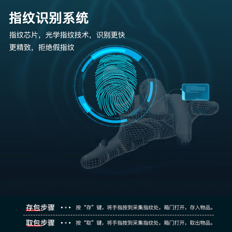 尔迈 智能手机柜电子存包柜手机柜存放柜手机充电柜寄存柜智能储物柜30门指纹密码充电款
