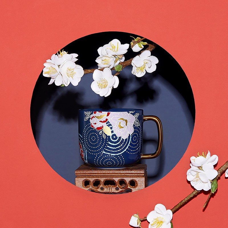 共禾京品 国风马克杯 (普盒款不含勺)