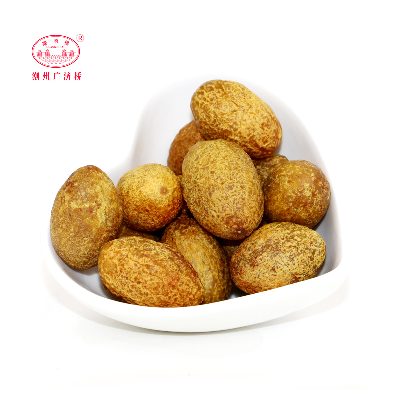 潮州广济桥牌九制金榄潮州特产凉果甘草橄榄办公室零食果干金香榄500克